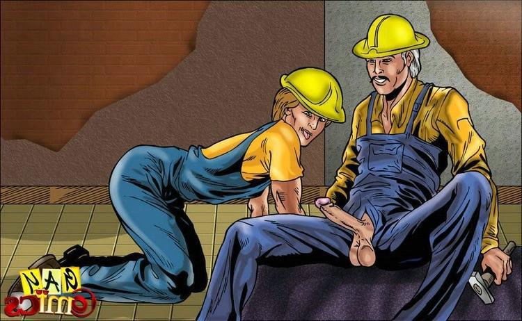 20P Hardcore gay comics drawn by professional porn artists