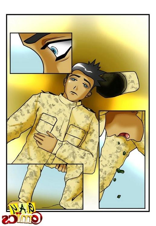 12P Young gay doctor enjoys the tight asshole of handsome military guy