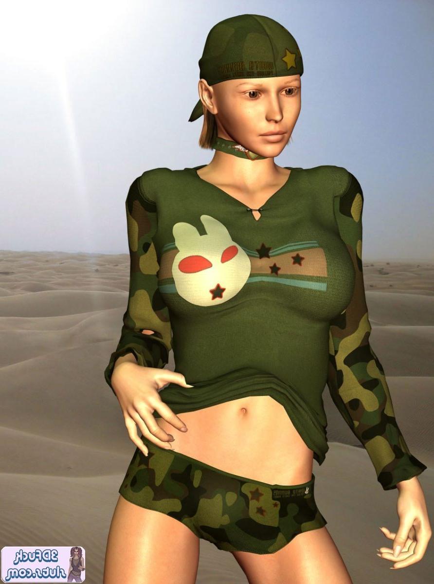 16P Army toon babe