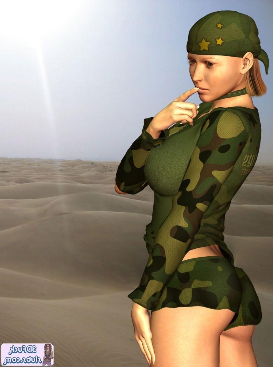16P Army toon babe
