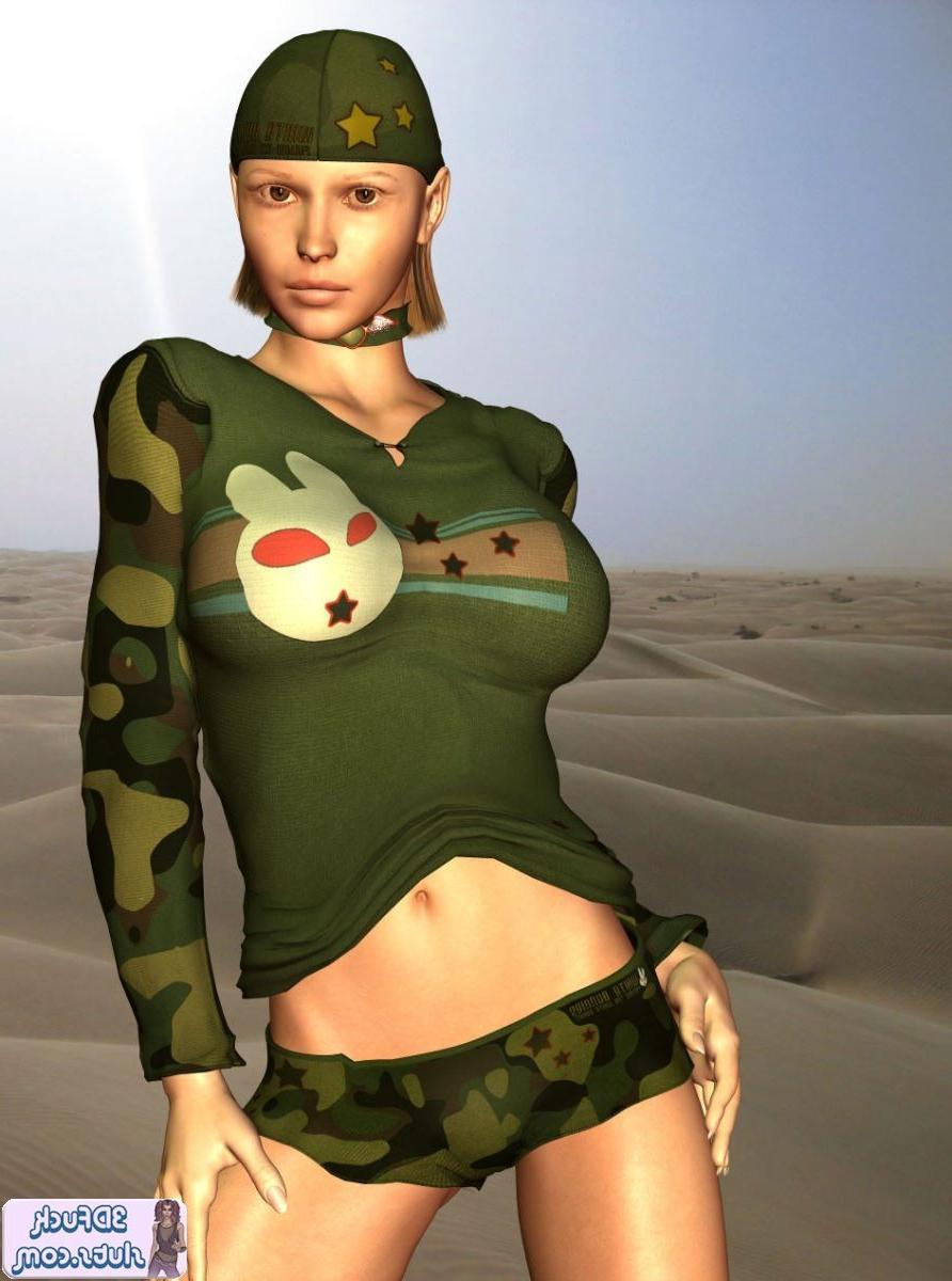 16P Army toon babe