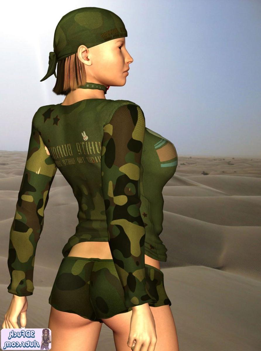 16P Army toon babe