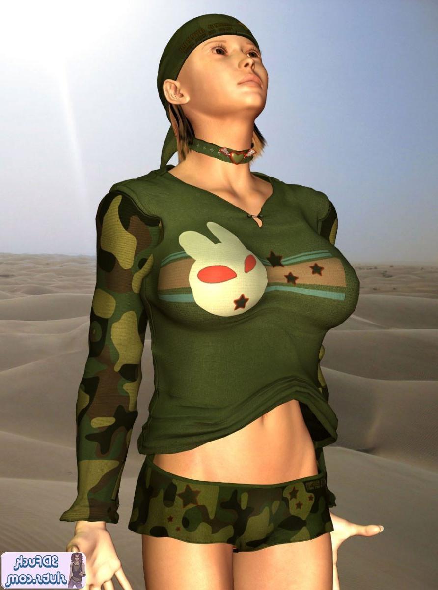 16P Army toon babe