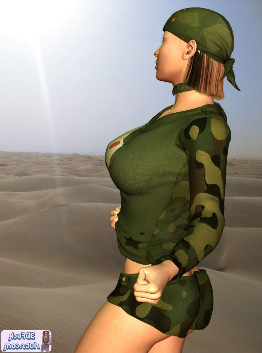 16P Army toon babe