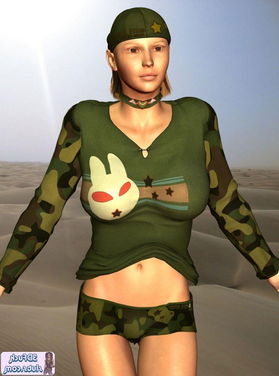 16P Army toon babe