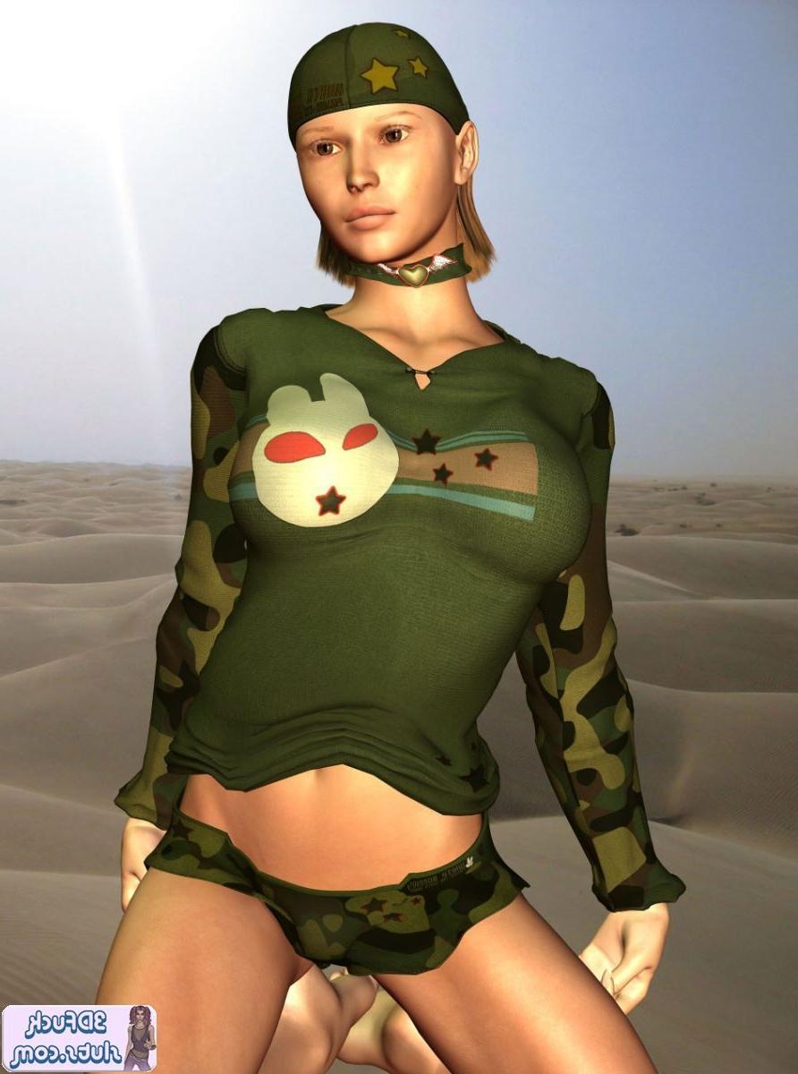 16P Army toon babe