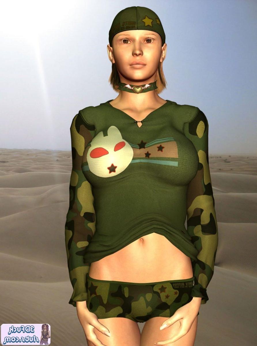 16P Army toon babe