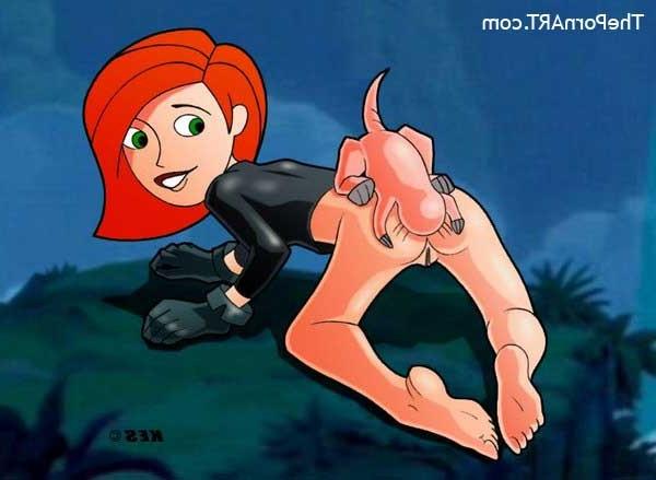 12P Kim Possible get fucked in every hole, her tired pussy is so wet