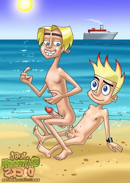 9P Greek queer hero Hercules and Johnny Test probes ass