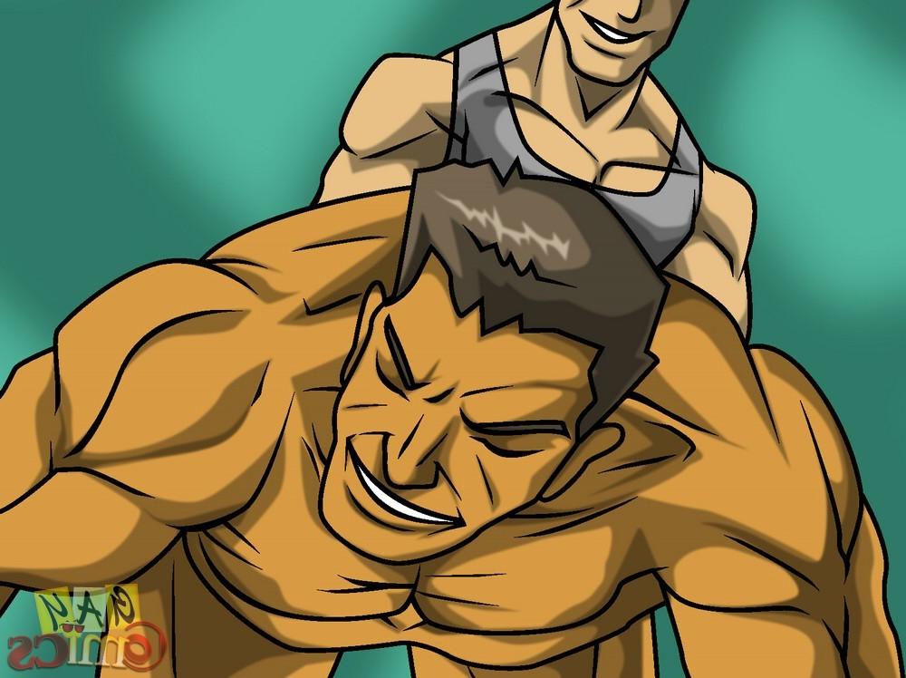 12P Gay anal workout