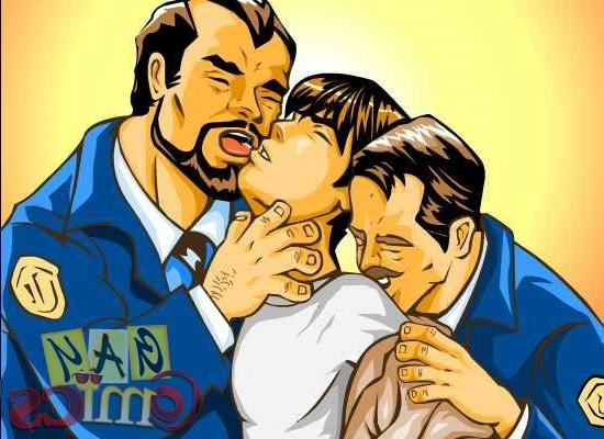 12P Gay cops having fun