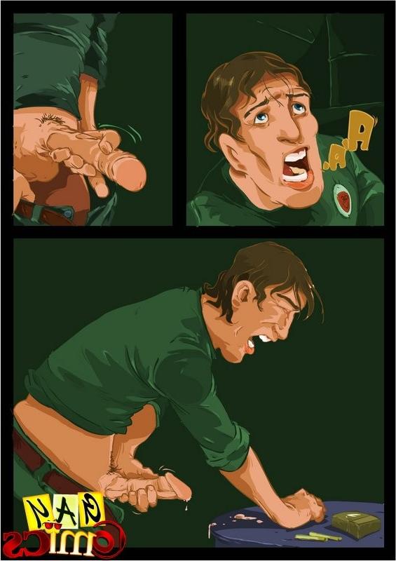 10P Rough sex warriors cartoons