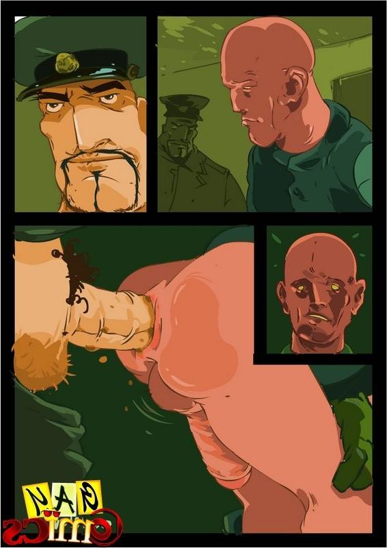 10P Rough sex warriors cartoons