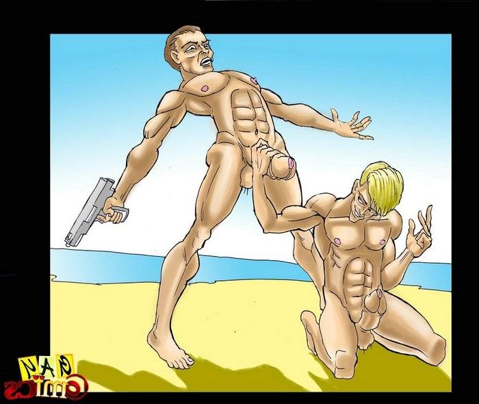 12P Handling the yummiest and the biggest cocks of the Army