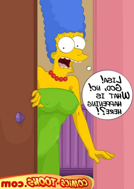 12P Sexy Simpsons girls on one lucky boy