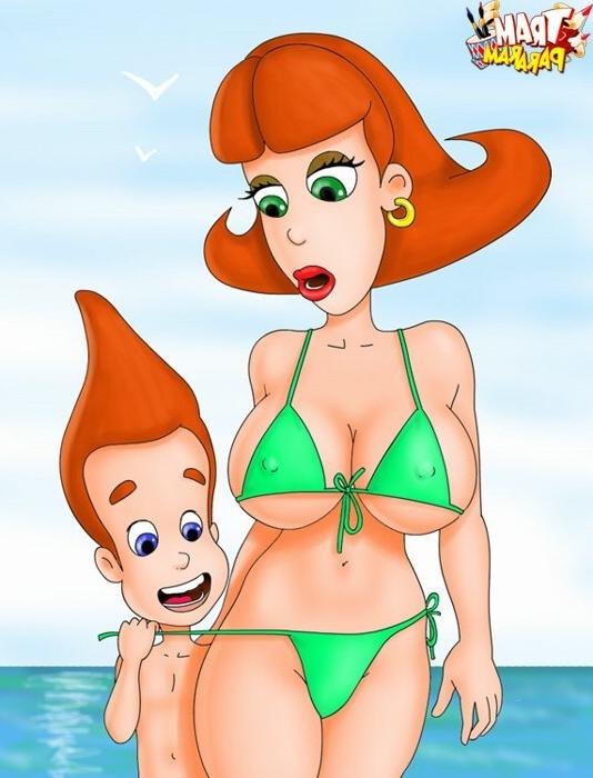 12P Jimmy Neutron bangs the shit out of his sexy mama