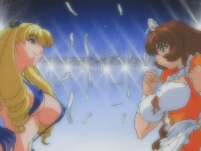 16P Bosomy gal never minds sucking cocks and eating cum in hentai