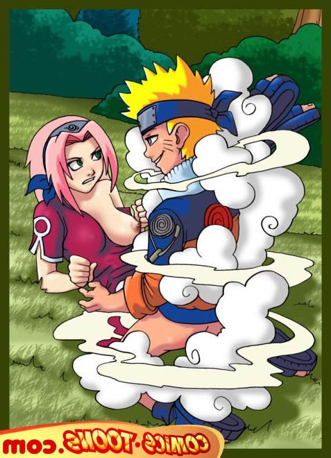 12P Sakura seduced by Naruto with his ninjitsu