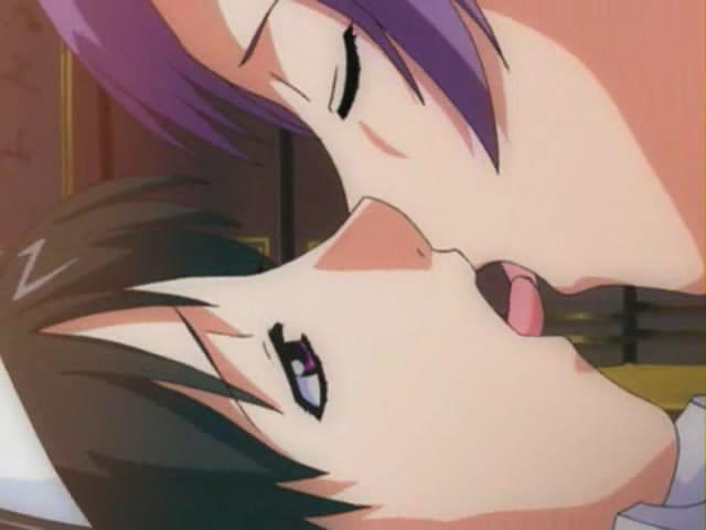 16P Insane animated close-ups with sexy bimbo pinching and kissing
