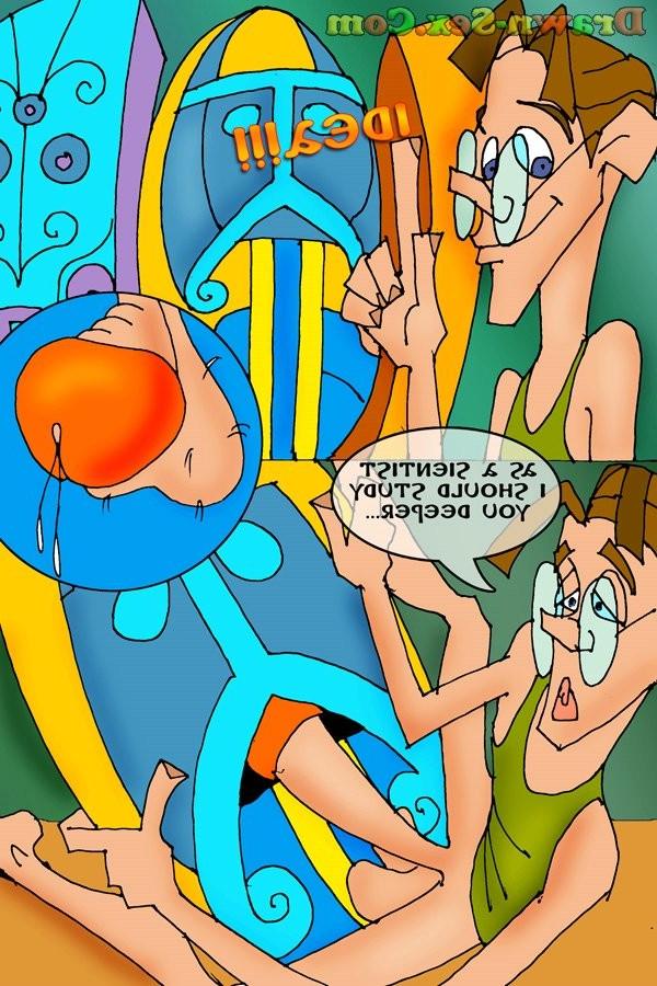 10P Nasty Atlantis cartoons!