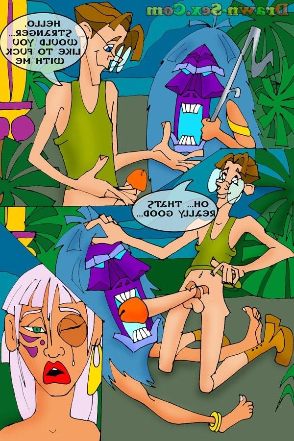 10P Nasty Atlantis cartoons!
