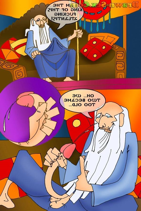10P Nasty Atlantis cartoons!