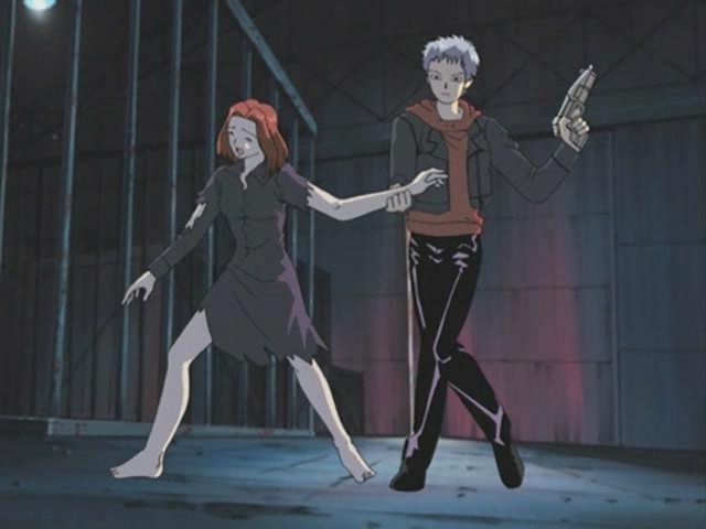 16P Cruel hentai where guy packs doll with gun
