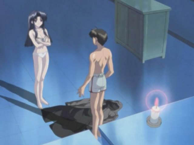 16P Cruel hentai where guy packs doll with gun