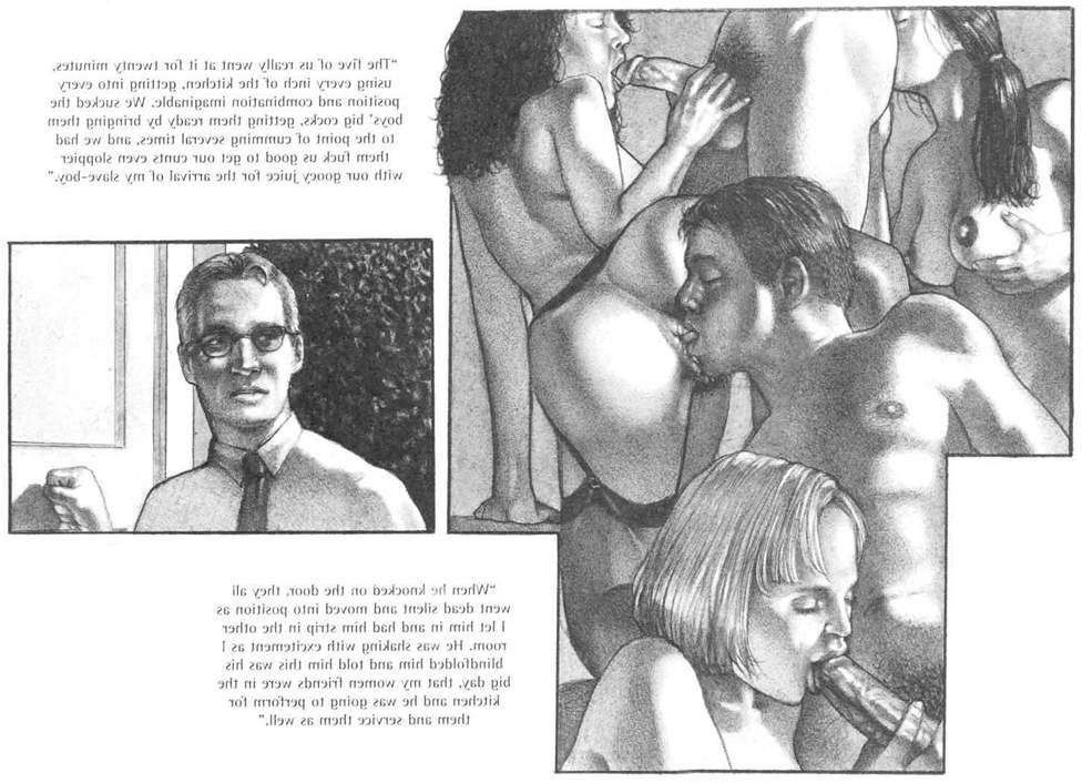 15P horny women enjoy erotic femdom oral fetish sex