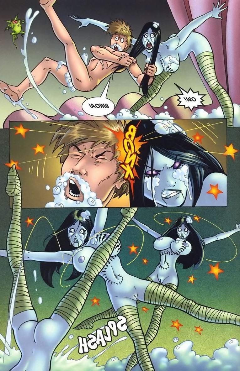 9P Adult comics of issue of bigtits witch of black rose
