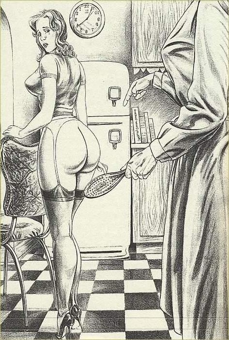 15P erotic huge round red ass spanking fetish painful artworks
