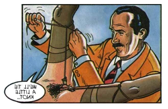 15P strange and bizarre erotic sexual bondage comic