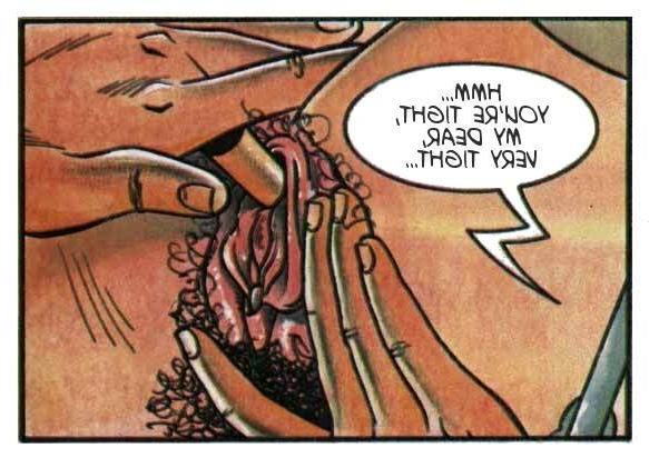 15P strange and bizarre erotic sexual bondage comic