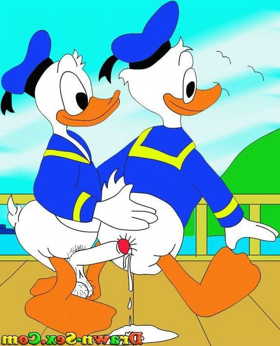 15P Mickey Mouse and Donald Duck sucking and fucking hardcore
