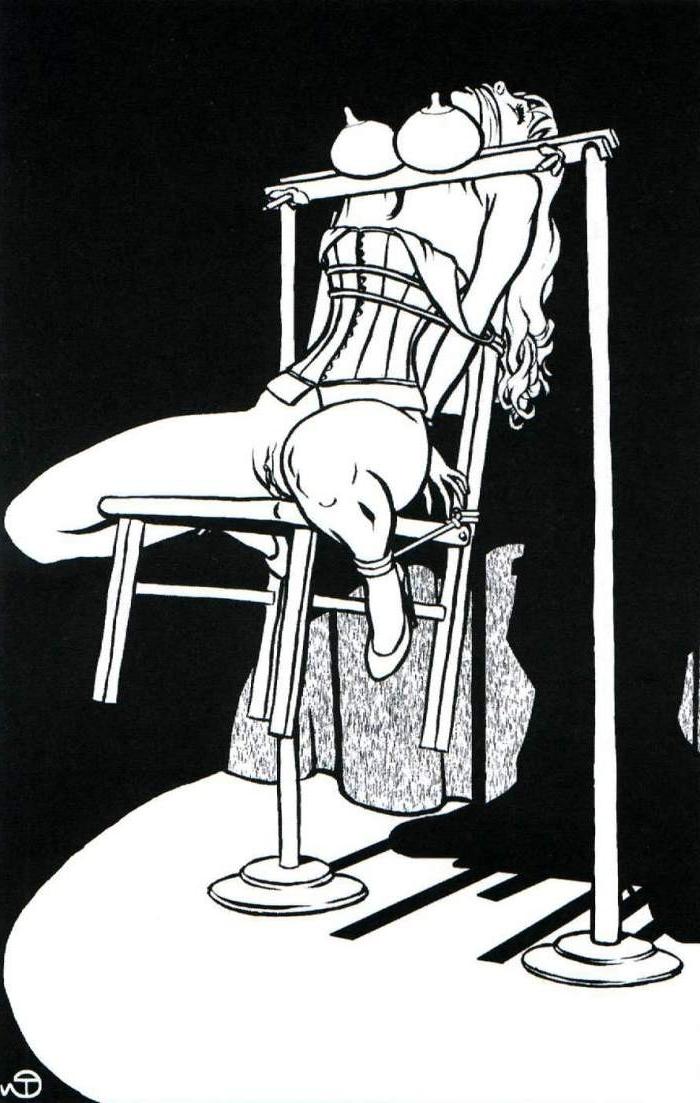 15P bizarre and evil sexual female bondage horrors