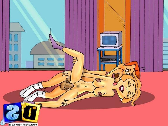 12P Jane riding George Jetson and reaching intense climax