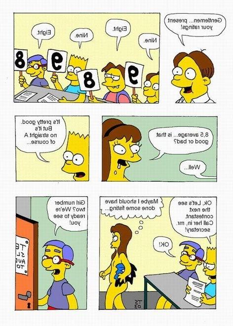 12P Experienced Lisa Simpson blowing as getting filled