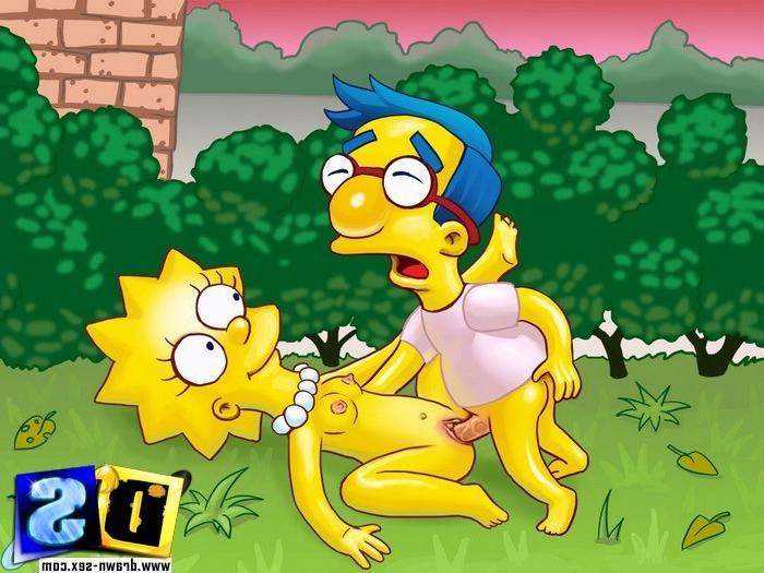 12P Tiny Mrs. Krabappel slammed in her anus by Milhouse