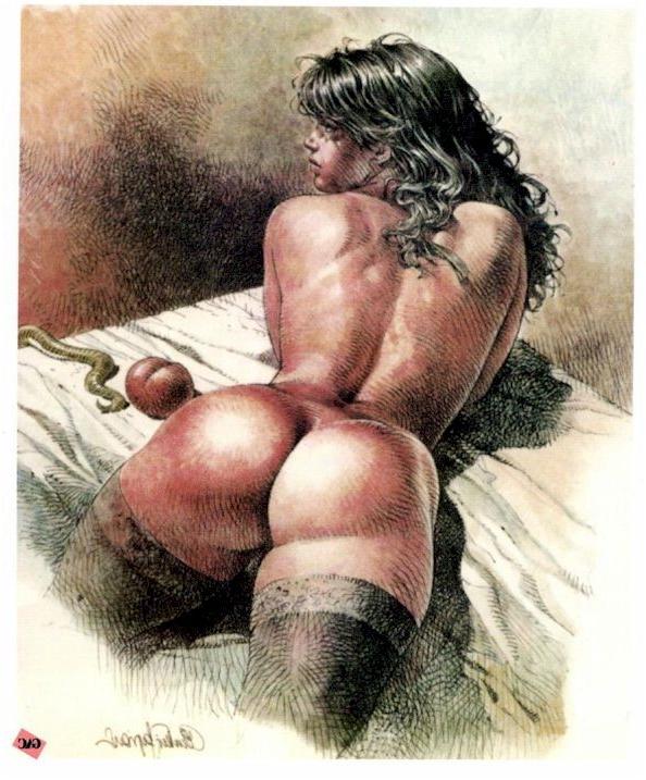 15P huge breast round ass beautiful women sexual fetish artwork