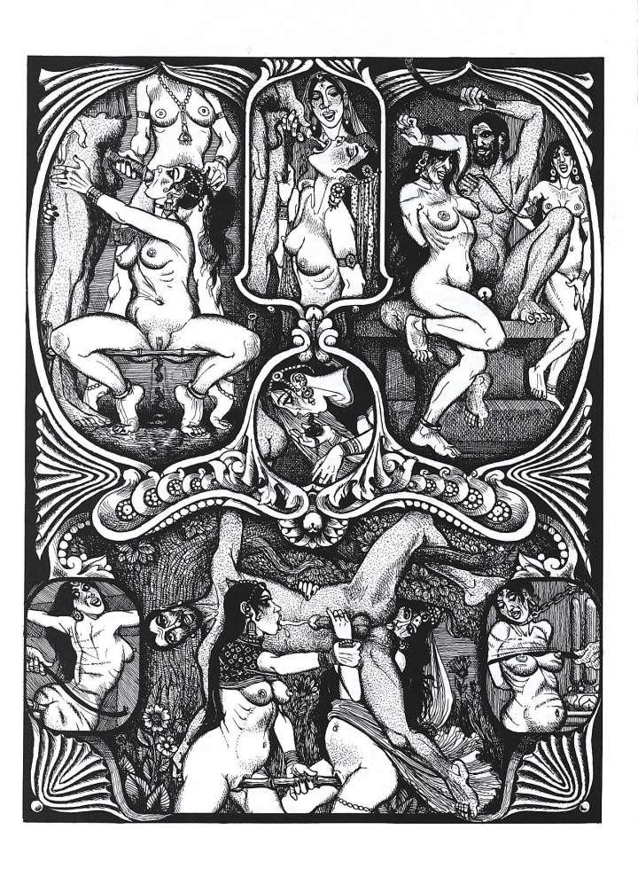 15P Pichards evil kama sutra sexual fetish orgies classic artworks