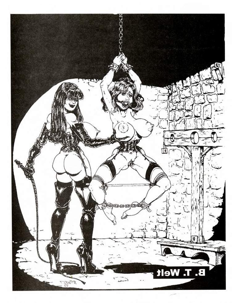 15P naked women in fantasy sexual bondage fetish illustrated stories