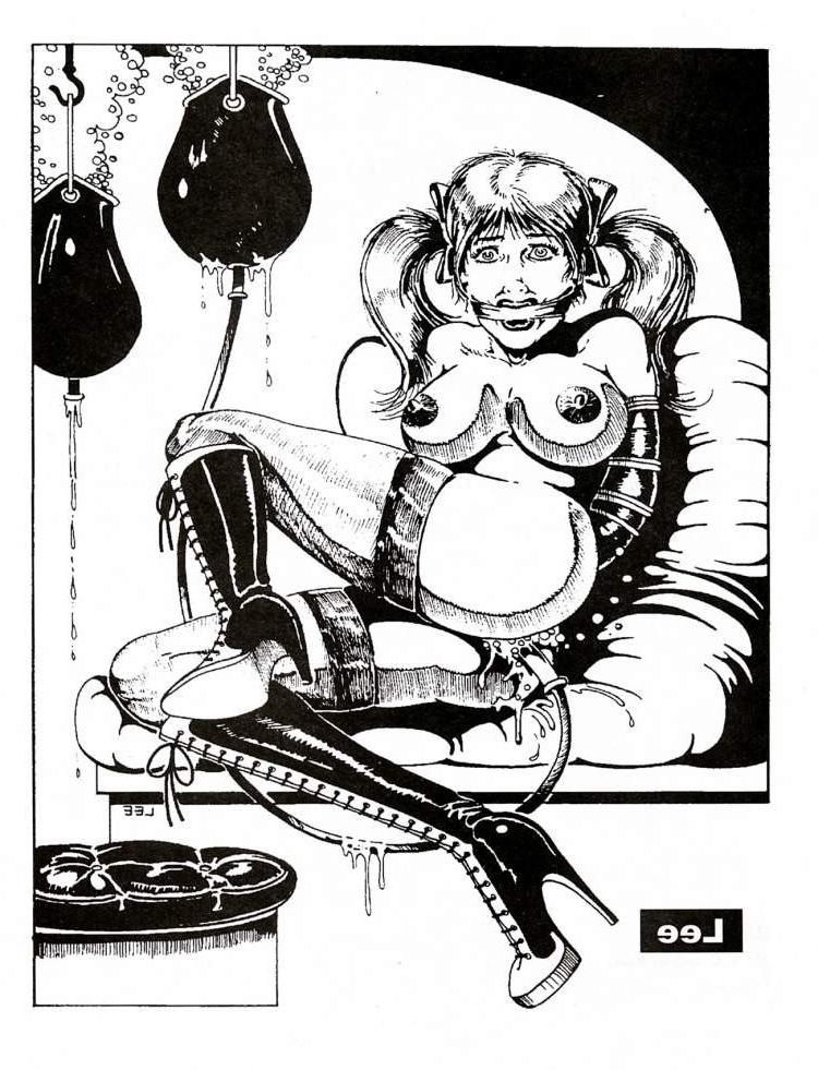 15P naked women in fantasy sexual bondage fetish illustrated stories