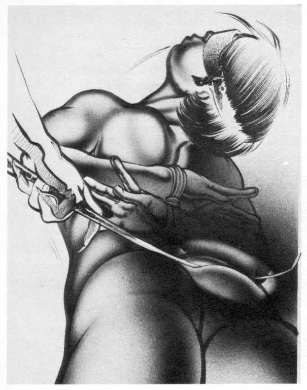 15P bizarre bondage art of beautiful rope tied women