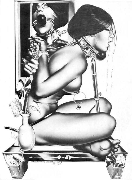 15P extreme bondage art of beautiful rope tied women