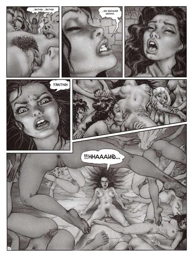 15P strange horny sexual fetish fantasy witches orgy