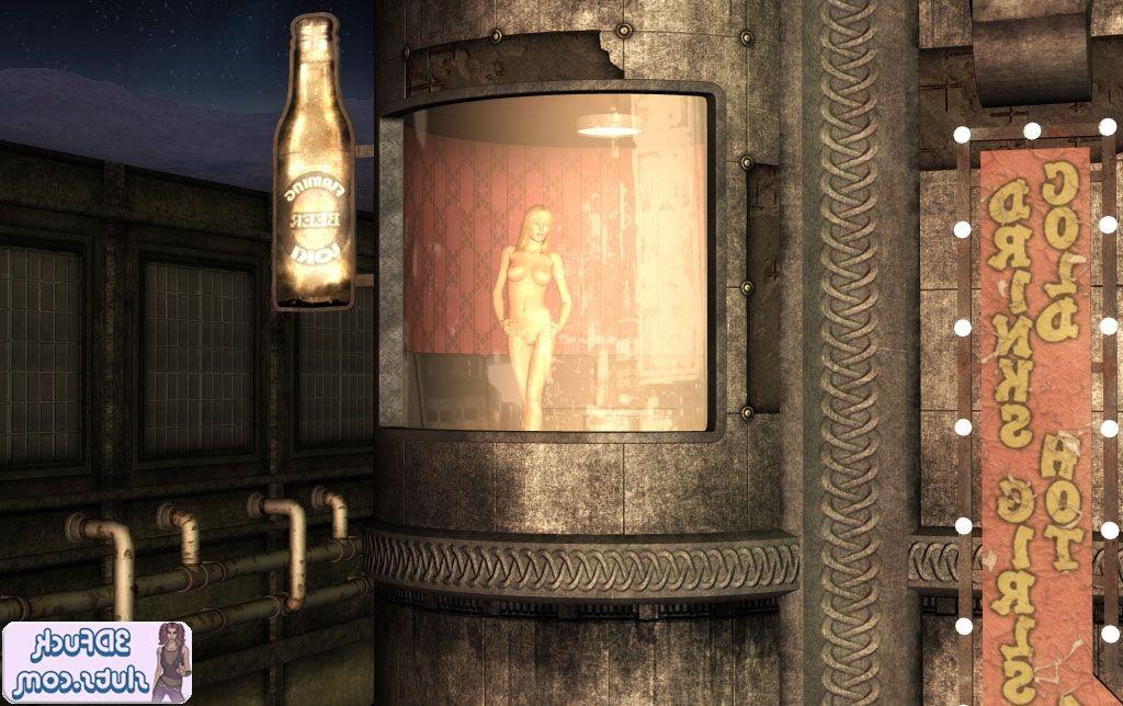 16P Blonde toon babe at the sex club