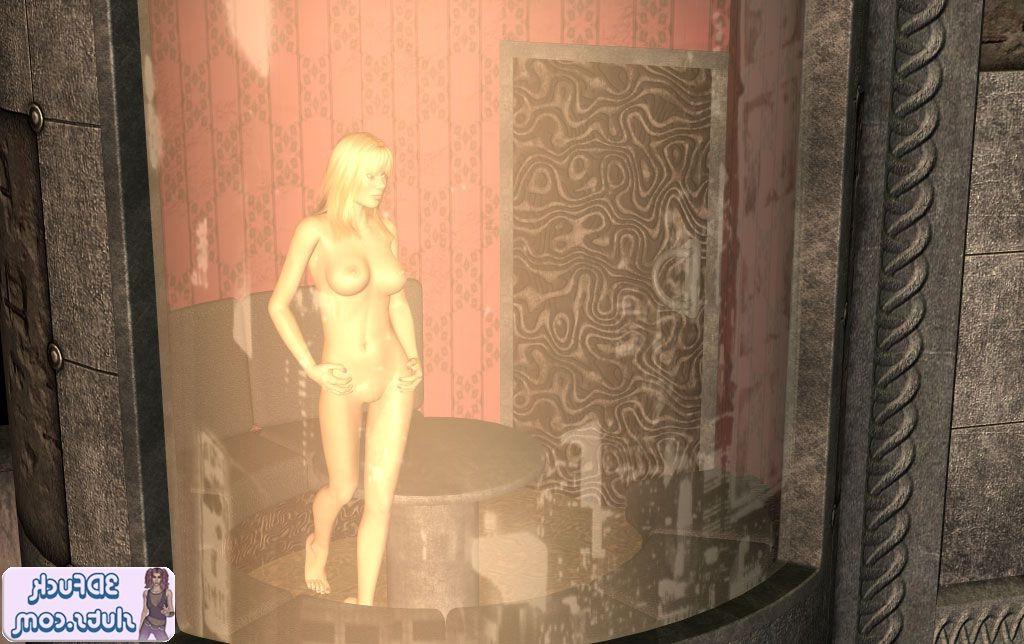 16P Blonde toon babe at the sex club