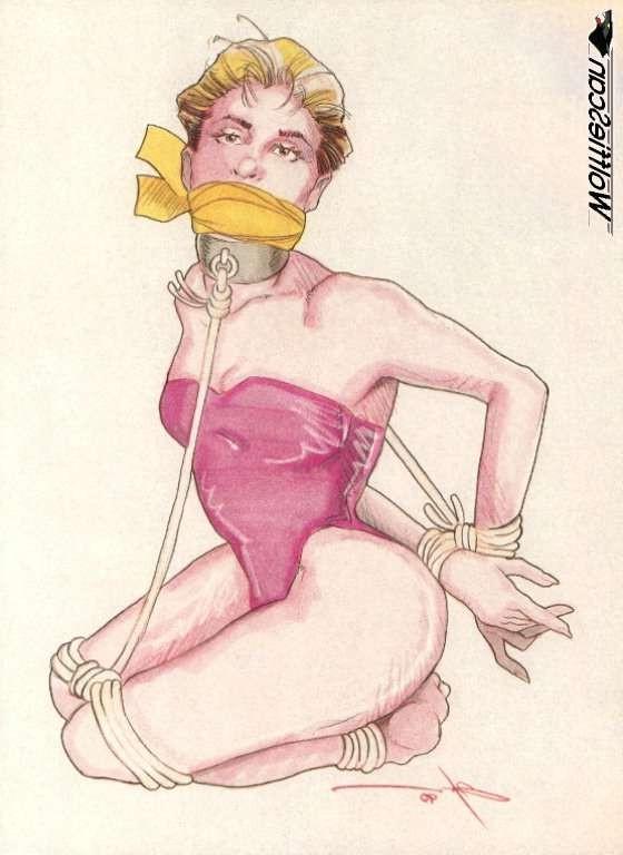 15P evil painful bondage with women in rope tied sex artworks