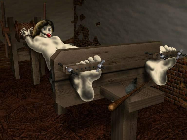 15P sick and twisted female bondage art work and draws