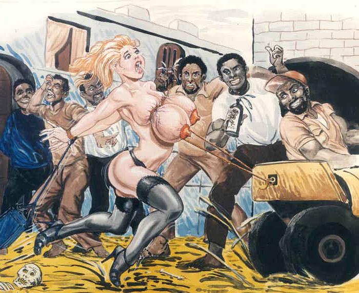 15P extreme female painful bondage and evil bizarre sexual artwork